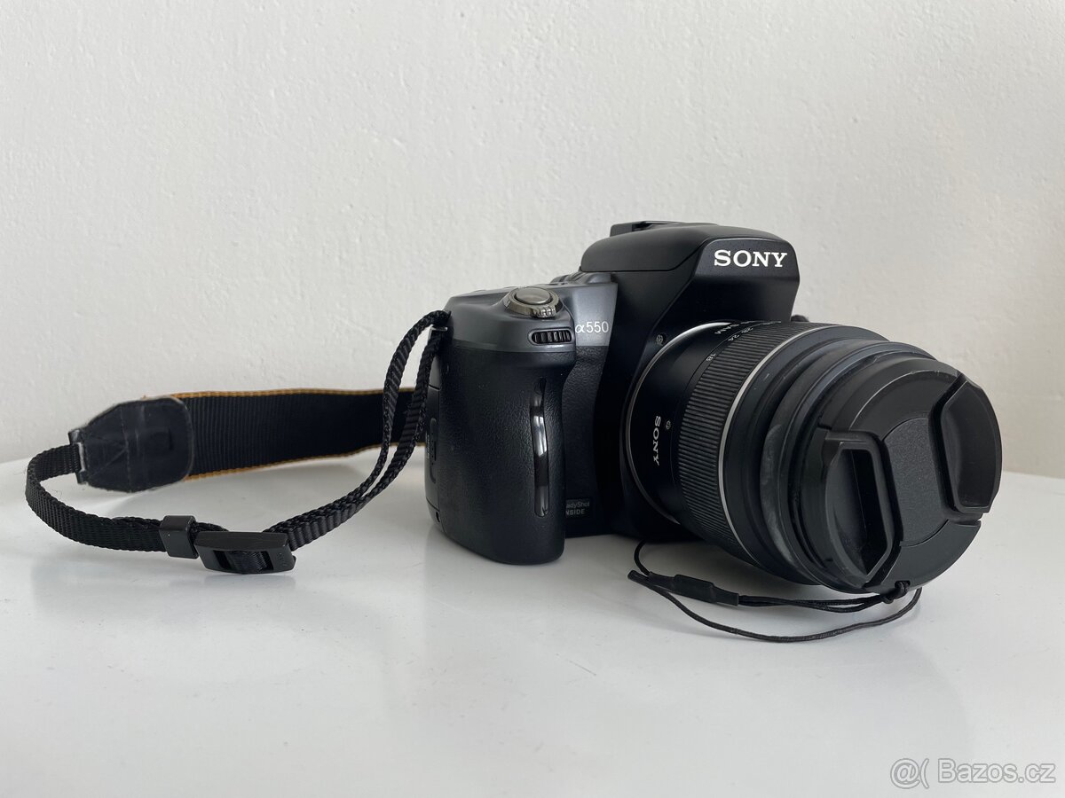 Zrcadlovka Sony alpha 550