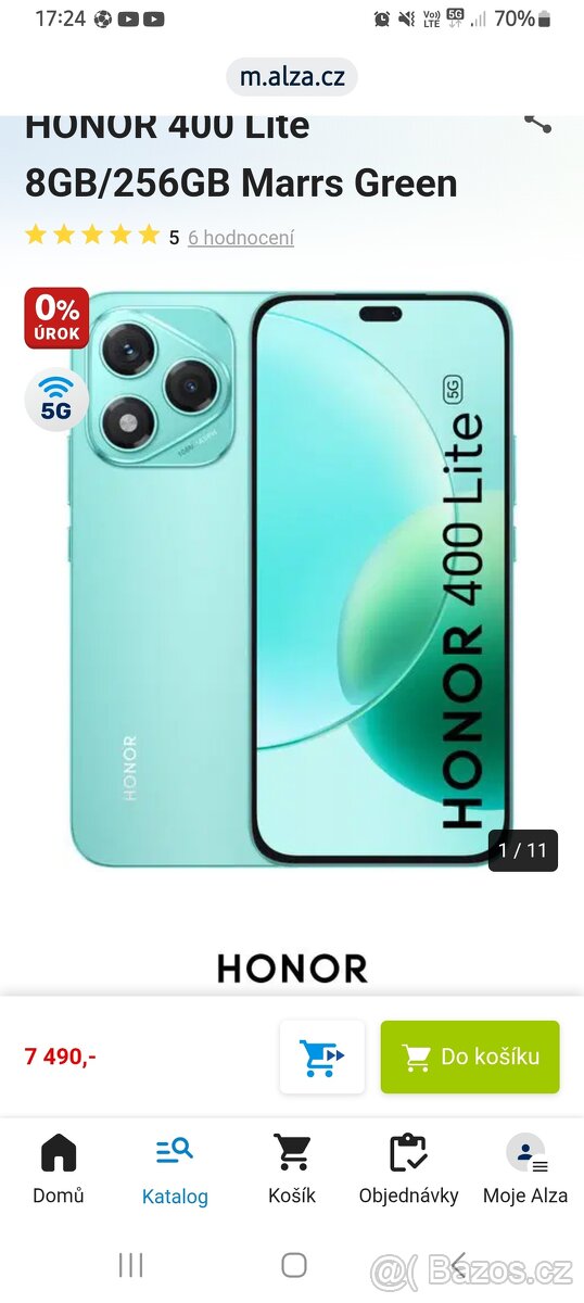 Honor 400 lite