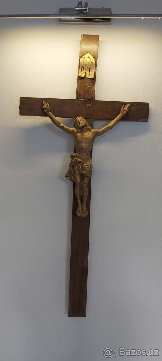 kříž, výška 100 cm, cena 2000,-Kč