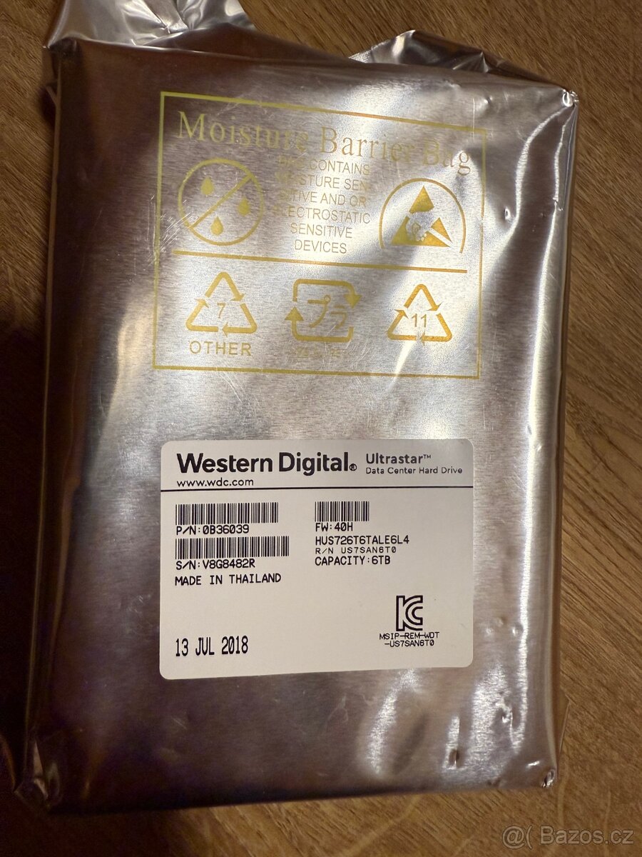 HDD WD Ultrastar HDD 6TB