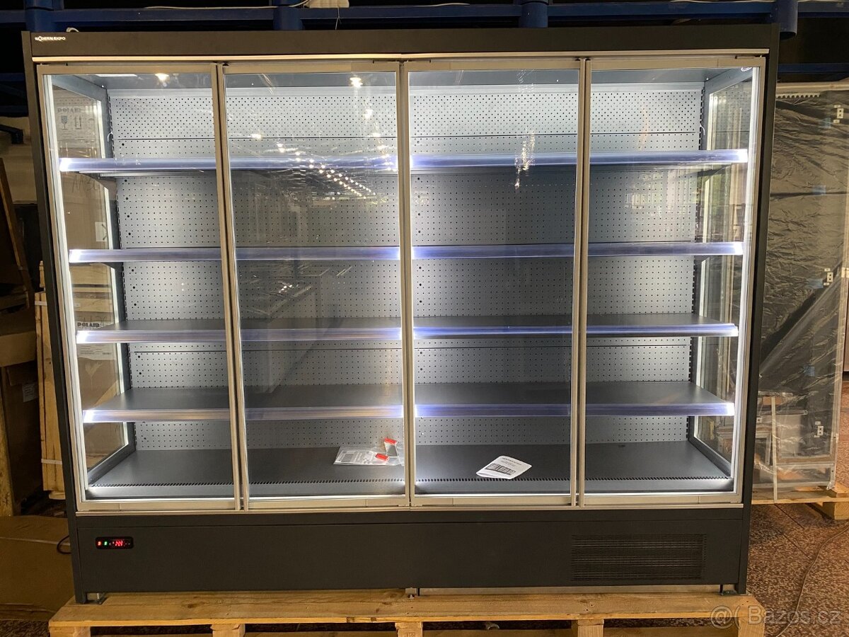 Přístěnná chladicí vitrína COOLES SlimDeck, různé rozměry