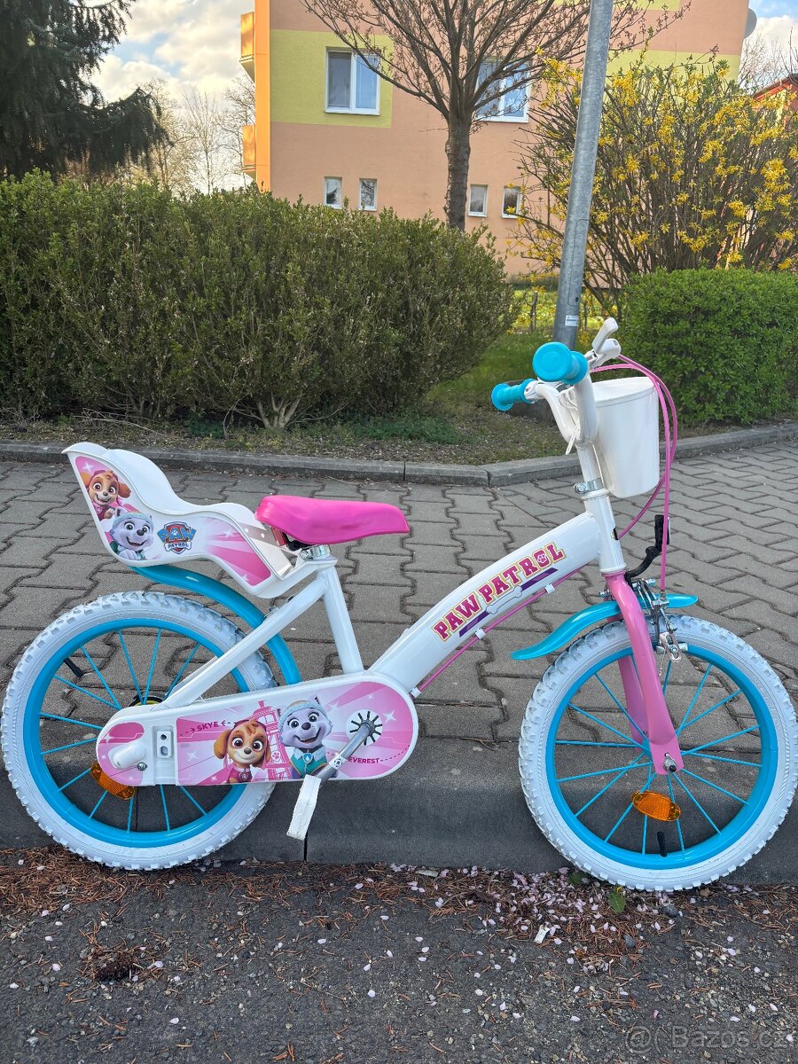Dětské kolo Tlapková patrola
