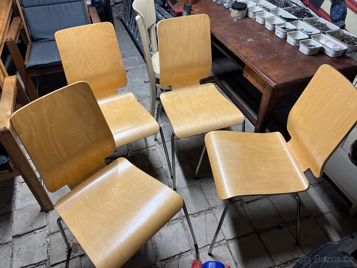 4x zidle, ikea, Gilbert