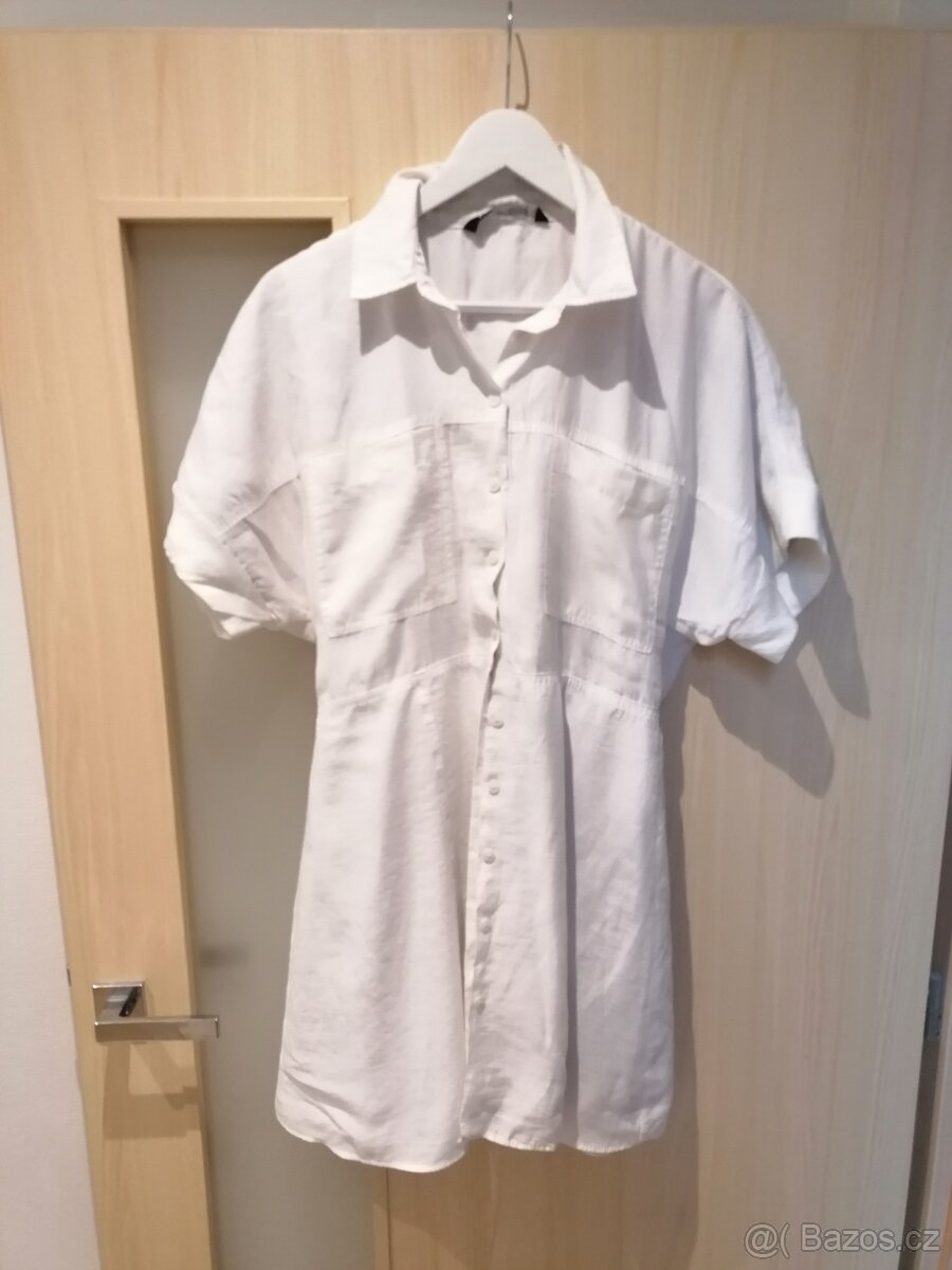 Dámské šaty Zara vel. XL, bílé