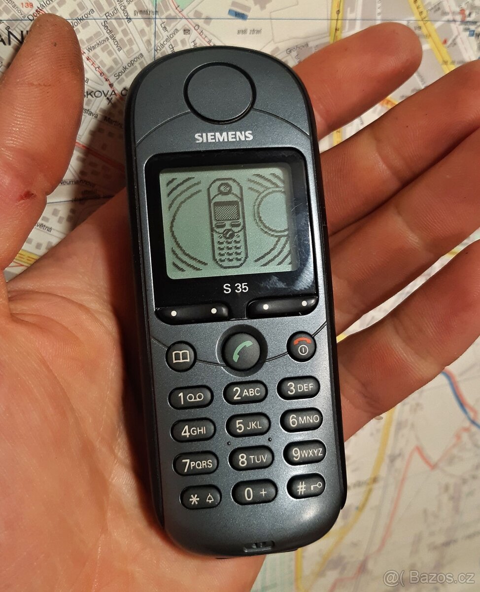 Siemens S35 z roku 2000, TOP stav, kompletní balení