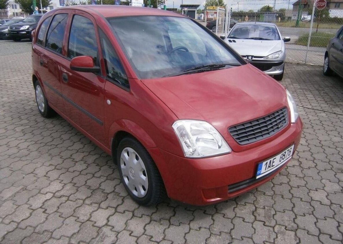 Opel Meriva 1.6i 64kw,CZ benzín manuál 64 kw