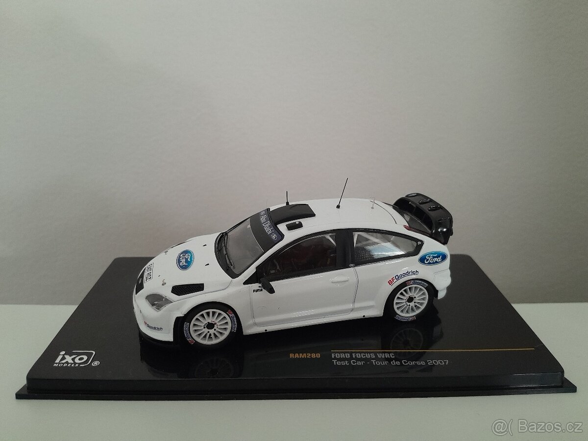 model FORD FOCUS WRC/IXO RAM280-WHITE/rarrita