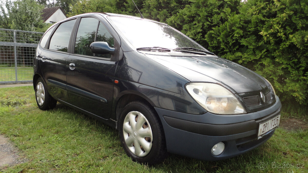 Renault Megane Scenic 1.6i 79kw rok 2002 STK 06/2026 Euro3