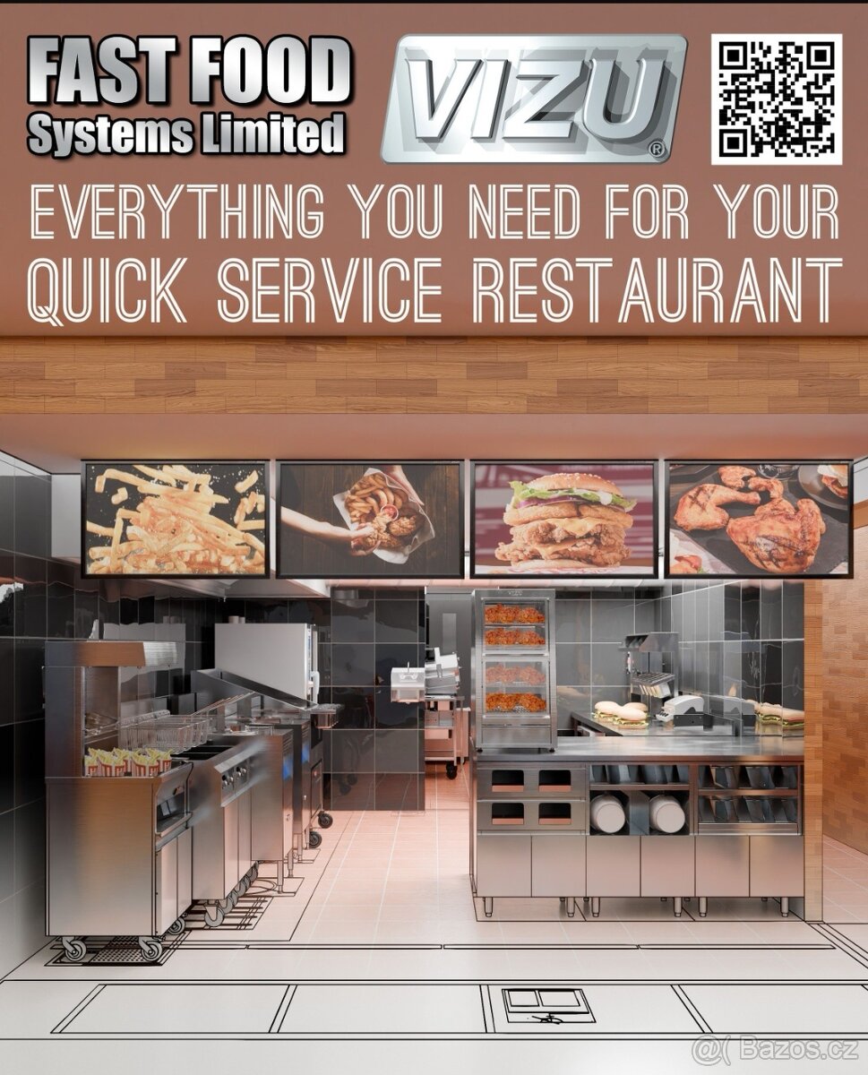 Vybavení restaurace Frymaster, VIZU - McDonald's