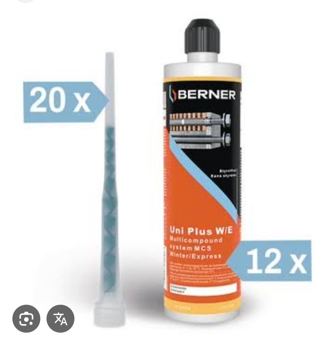 Chemická malta Berner 410ml