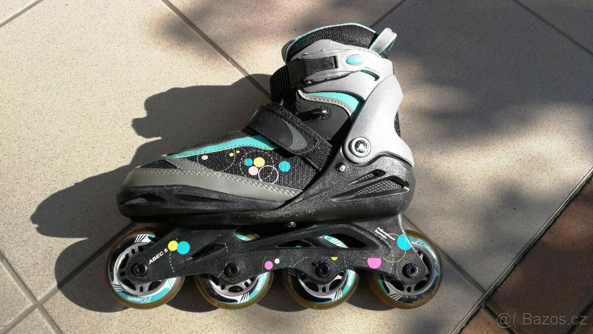 dětské nastavitelné in-line brusle