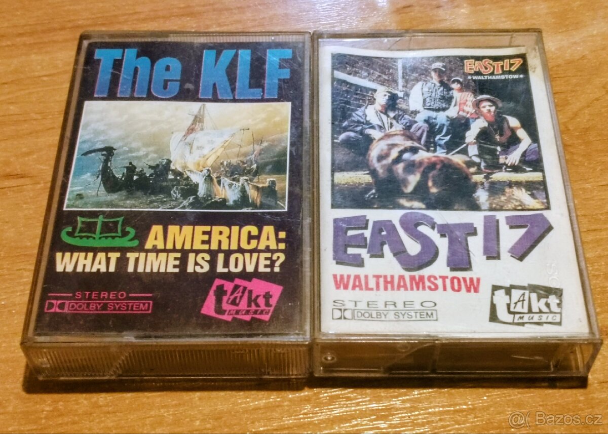MC Kazety EAST 17 & The KLF