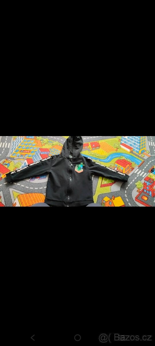 Jarní čepice s nákrčníkem, teplejší mikiny