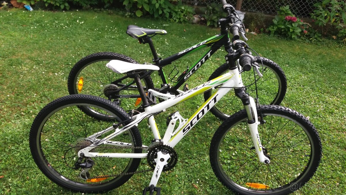 Lehké horské kola SCOTT SCALE 24" můžu POSLAT s ALU hliníko