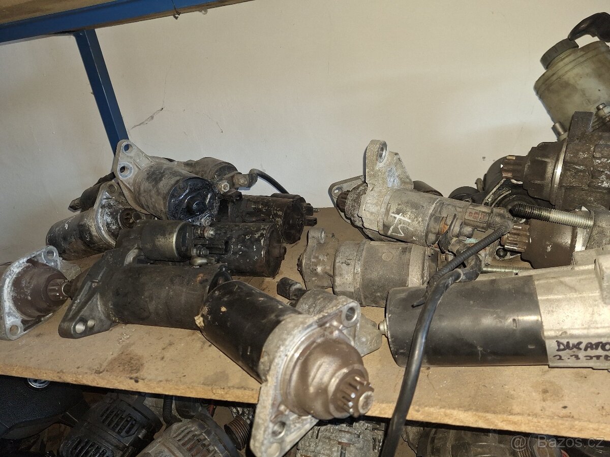 Startery vw seat audi škoda