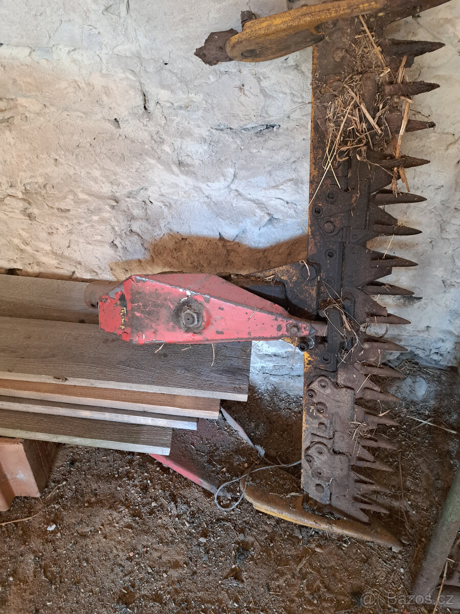 Žací lišta – lištová sekačka (prstová), starší