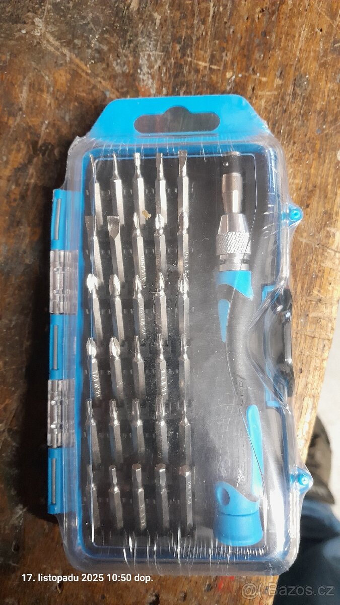 Sada bitů minišroubováky