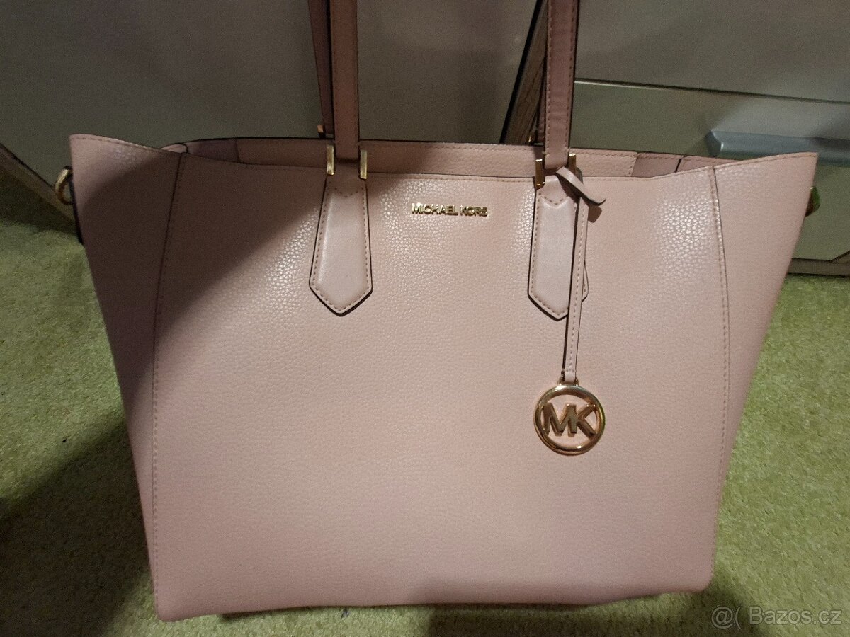 Michael Kors Jet Set Tote – světe růžová, vel. large