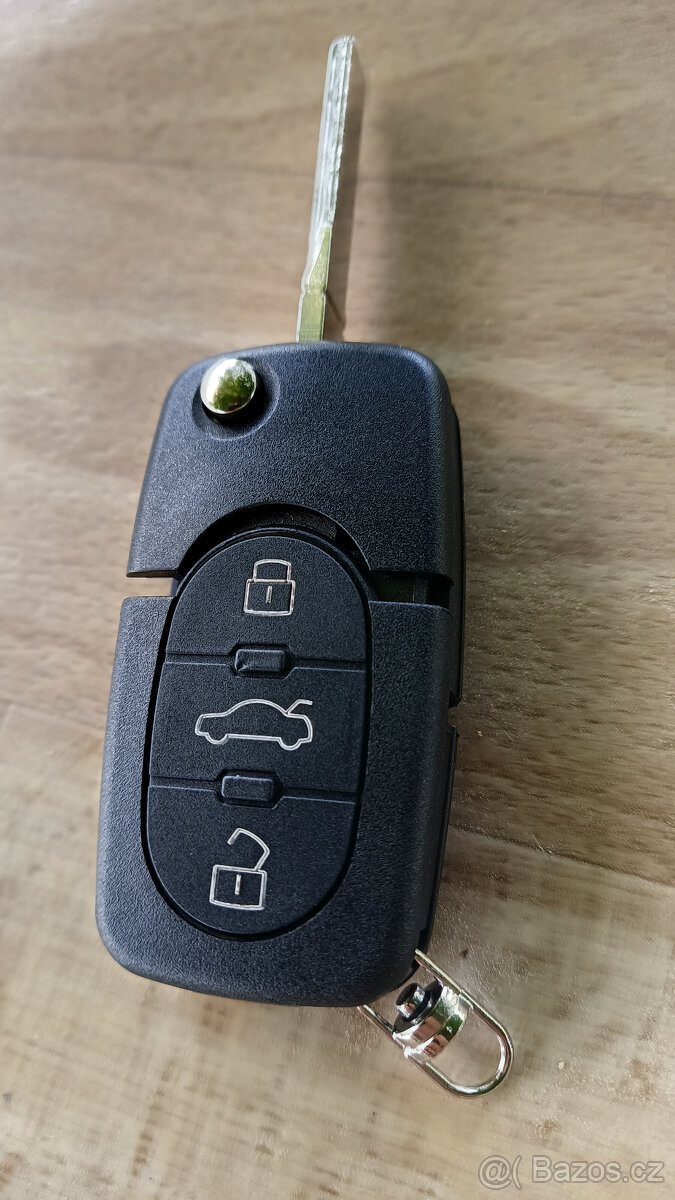 Klíč dálkové ovládání AUDI 4D0837231A, 433 MHz