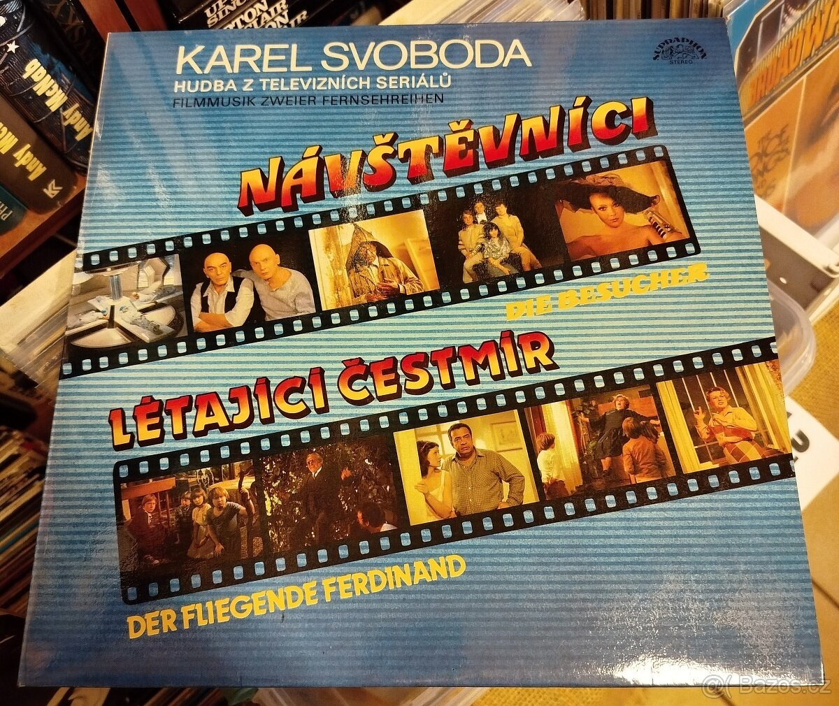 LP KAREL SVOBODA - HUDBA Z TELEVIZNÍCH SERIÁLŮ - NÁVŠTĚVNÍCI