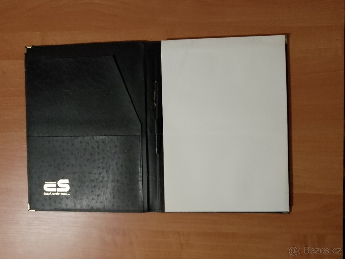 Poznámkový blok A4 - imitace kůže