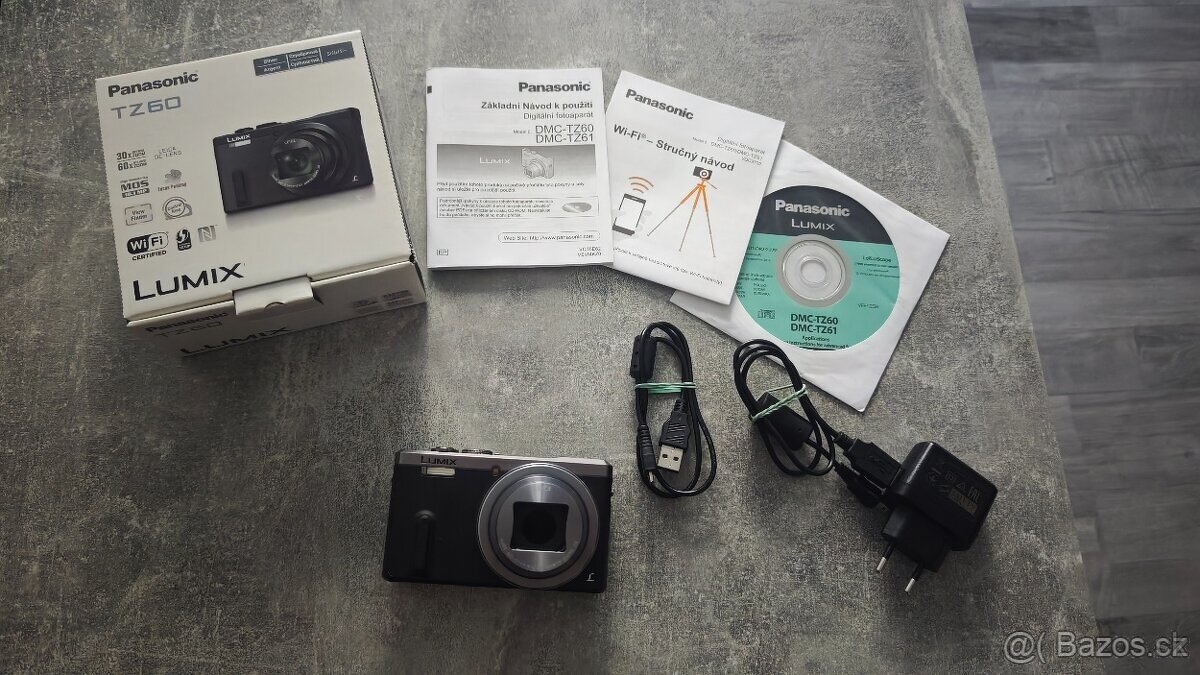 Panasonic Lumix DMC-TZ60 18,1 MPix 30x optický Zoom