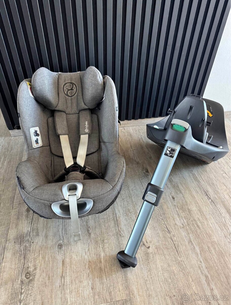 Autosedačka sirona z+ platinum, základna base z