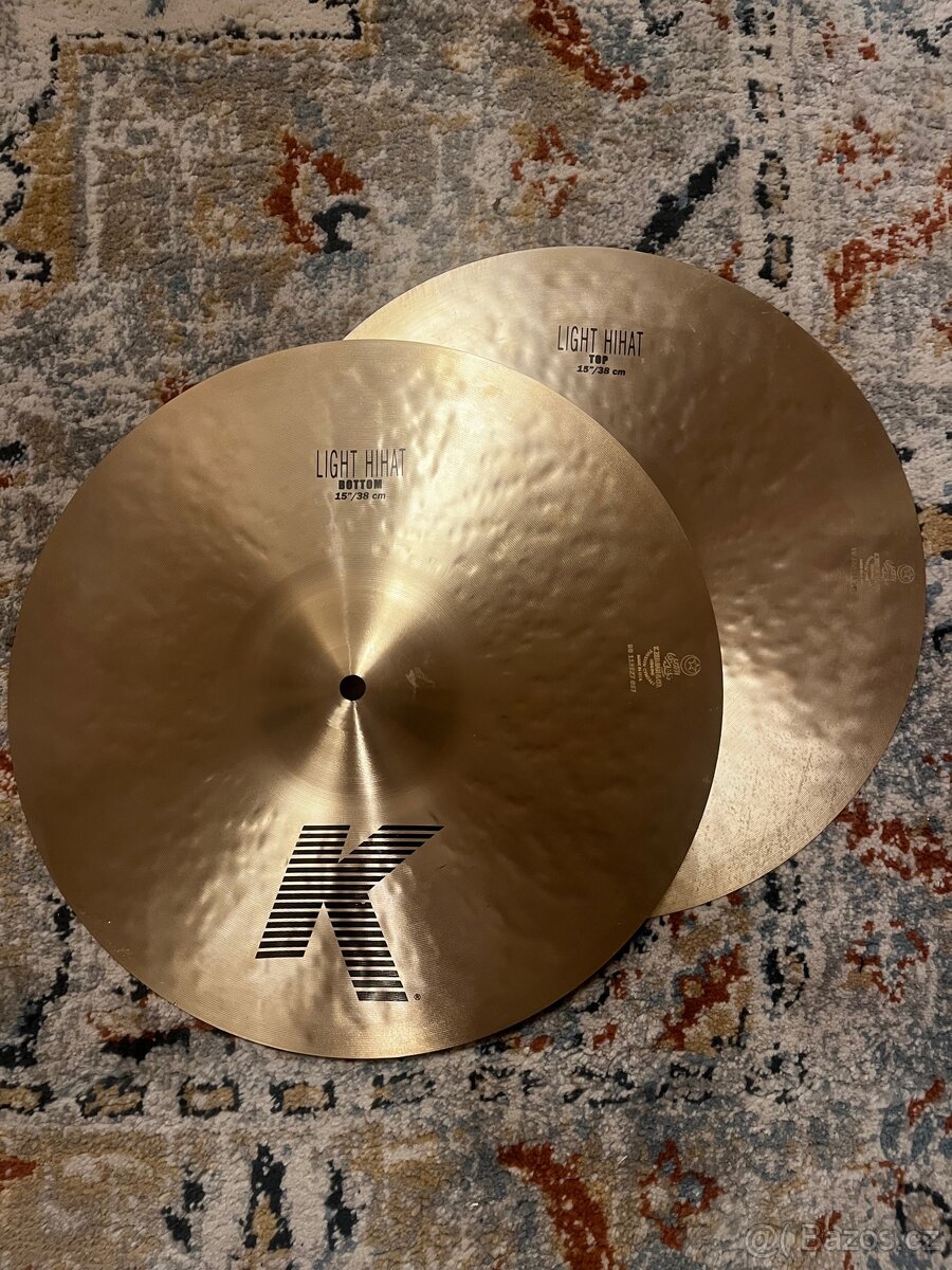 ZILDJIAN 15” K LIGHT HIHAT