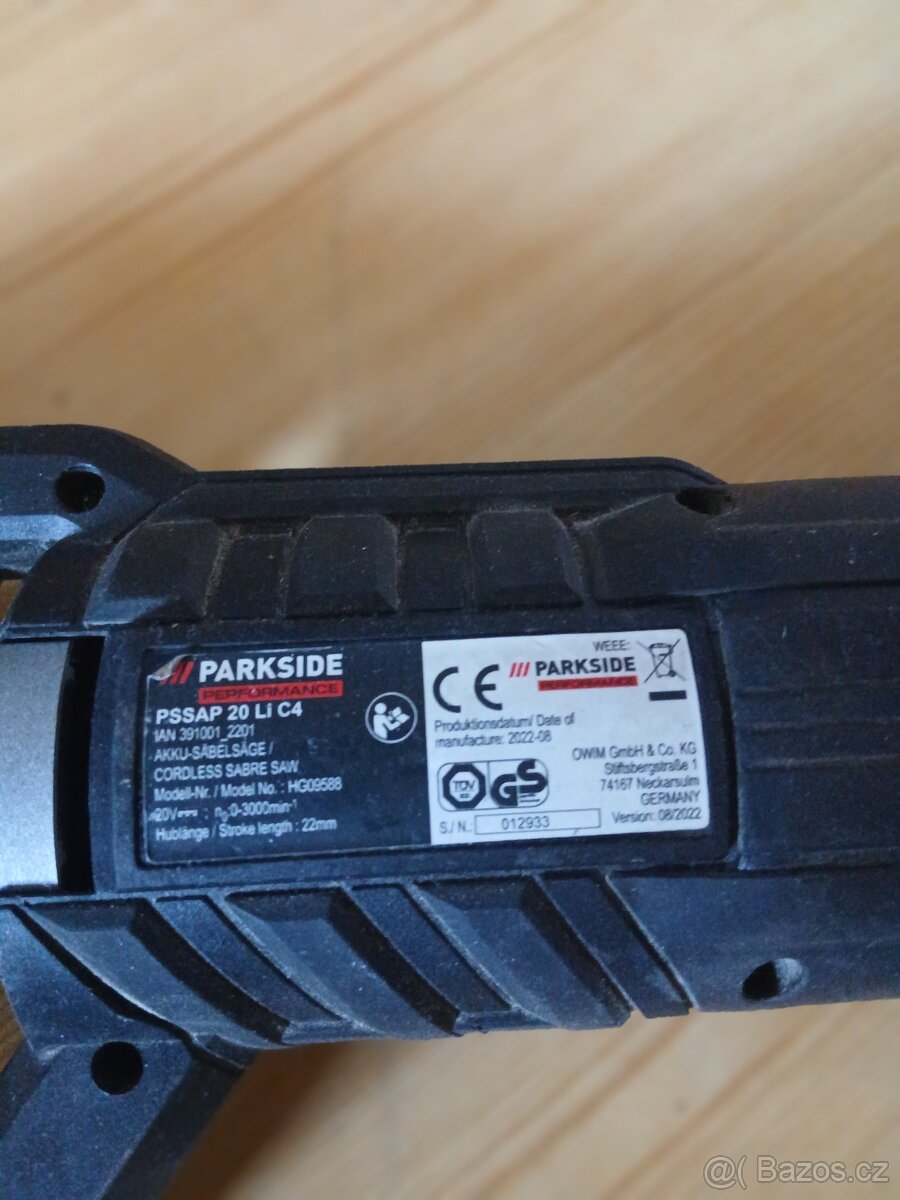 Pila ocaska Parkside