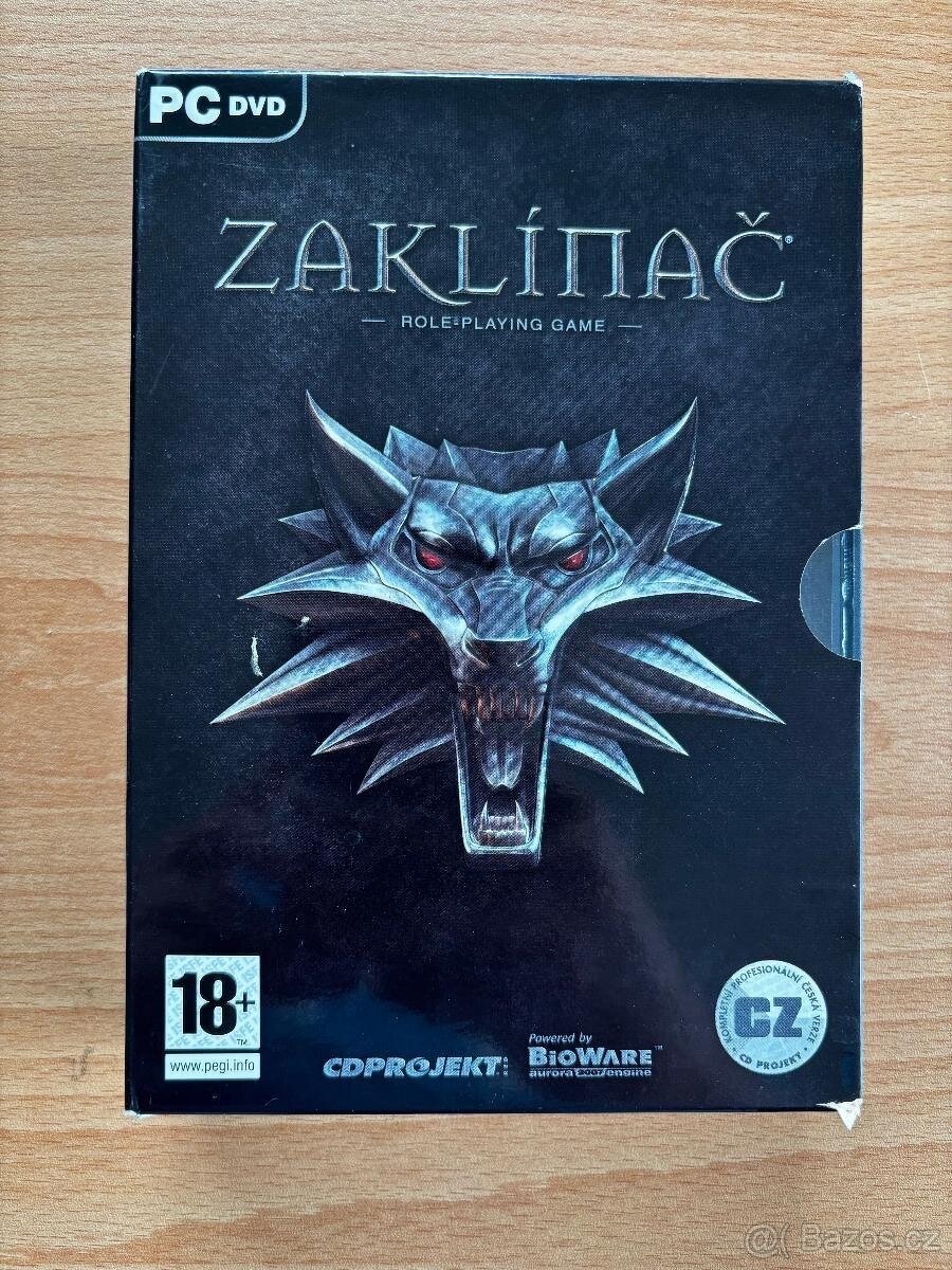 Zaklínač 1 PC hra sběratelská edice