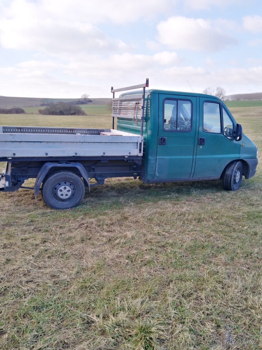 Fiat Ducato valník, 2l benzín +LPG