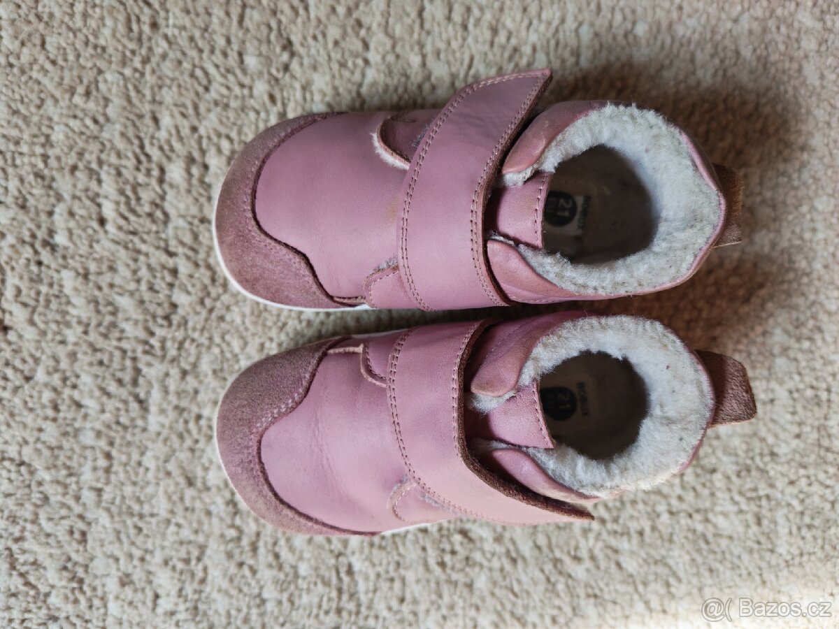Zimní barefoot botičky, vel. 21
