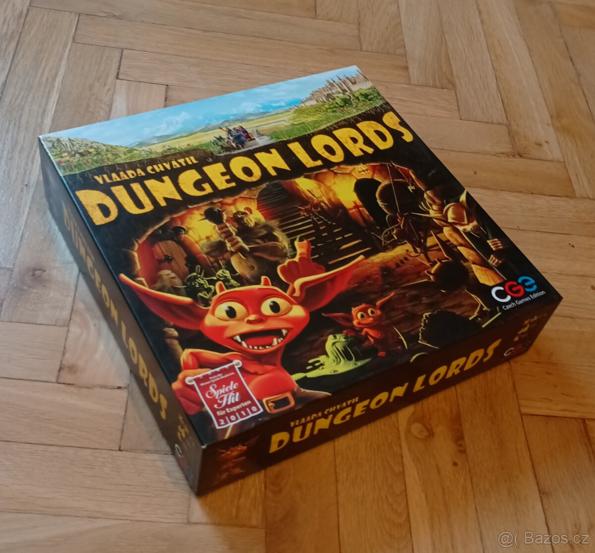 Deskova hra: Dungeon Lords od Vlaadi Chvatila.
