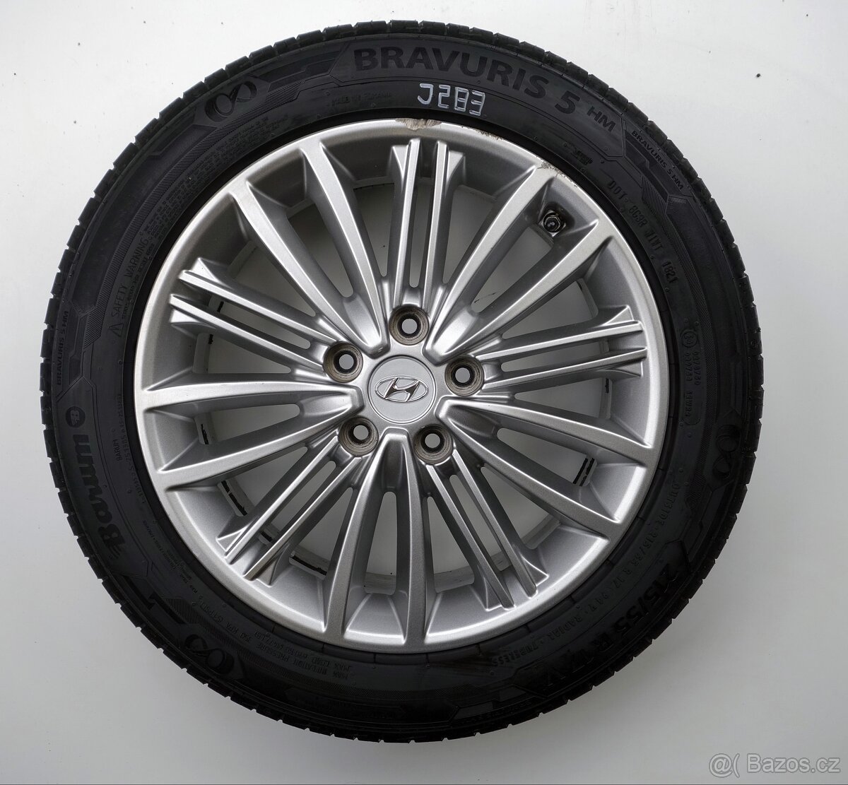 Hyundai Kona - Originání 17" alu kola - Letní pneu