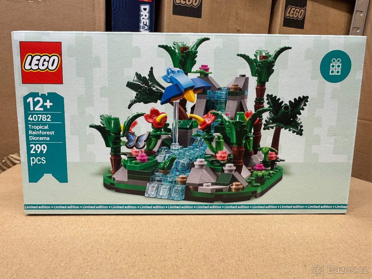 LEGO VIP 40782 Dioráma tropického deštného pralesa