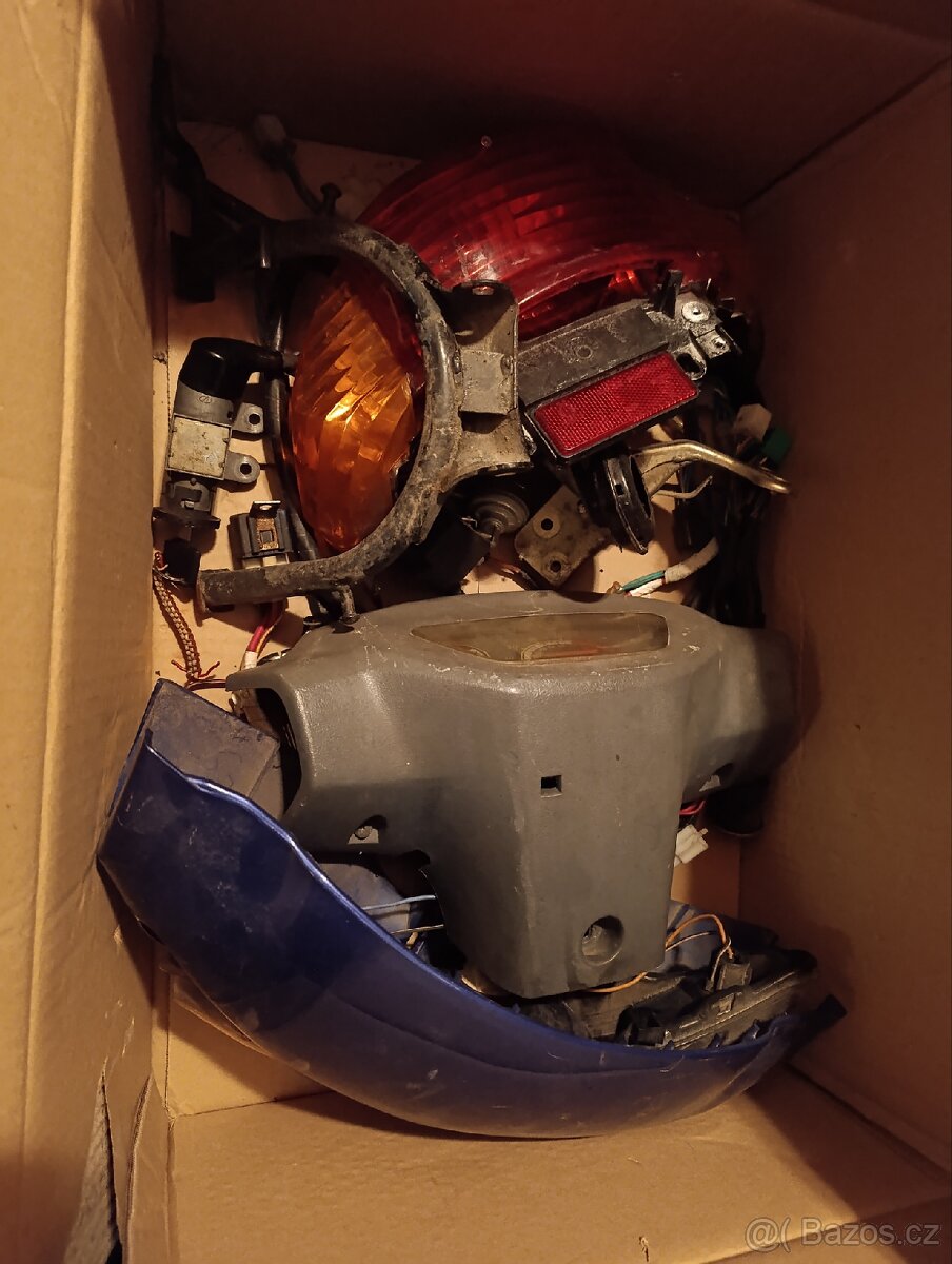 Yuki 50cc 2T - díly