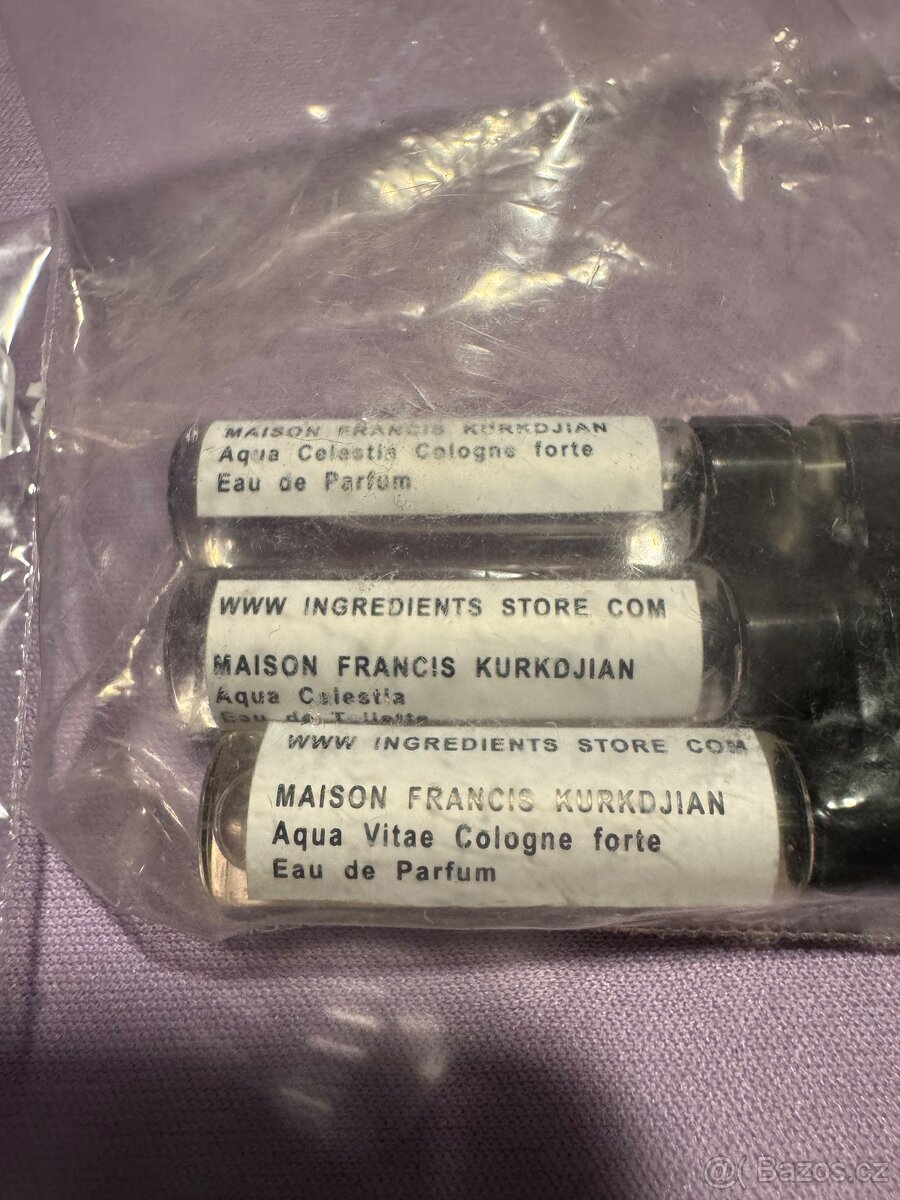 Ingredients vzorky