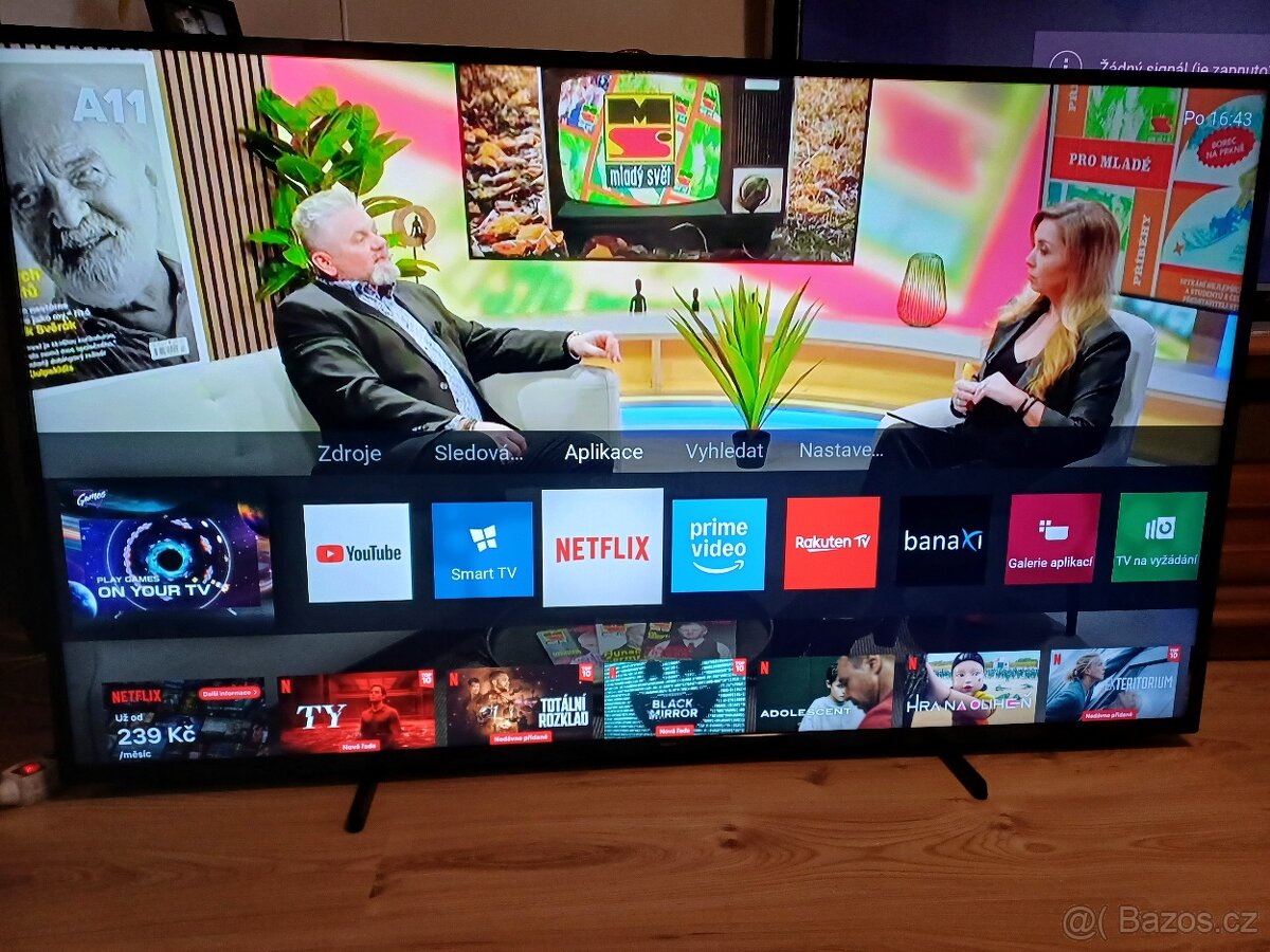 65"165cm, 4K Smart TV Philips 65PUS6504