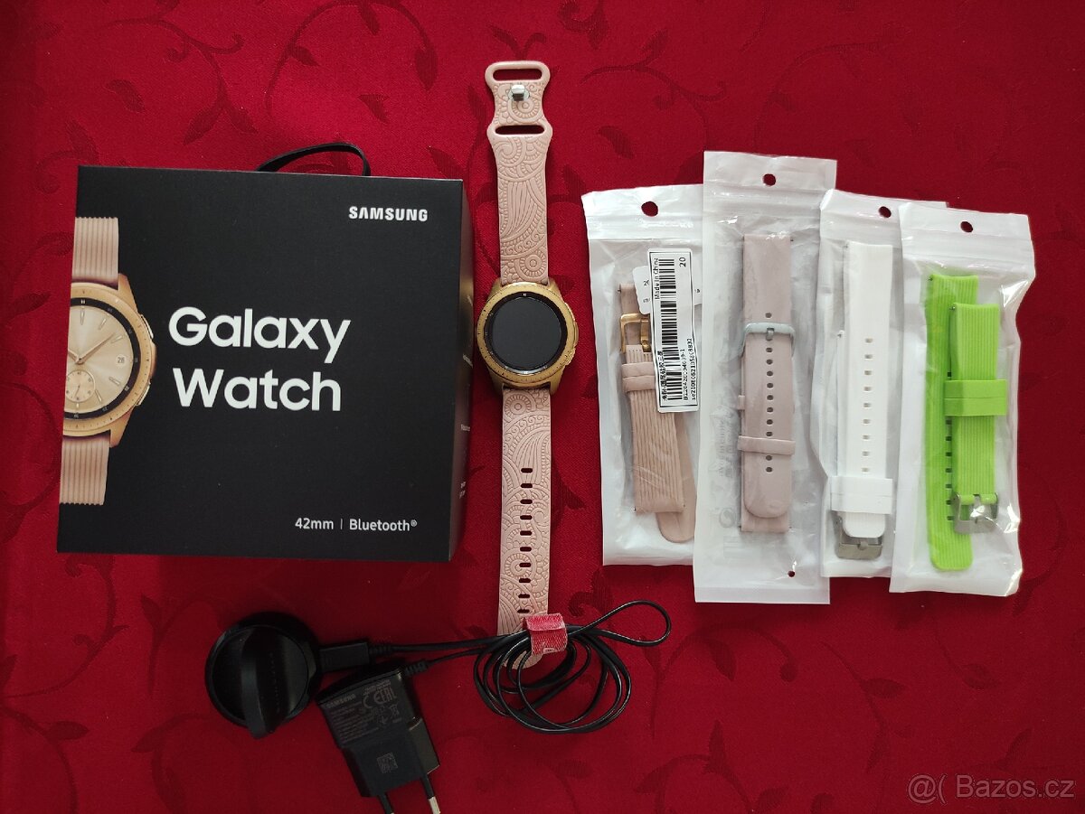 Hodinky Samsung Galaxy Watch 42 mm Rose Gold dámské