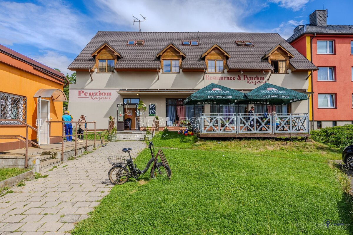 Prodej ubytovacího zařízení s restaurací 540 m2, ev.č. 00300