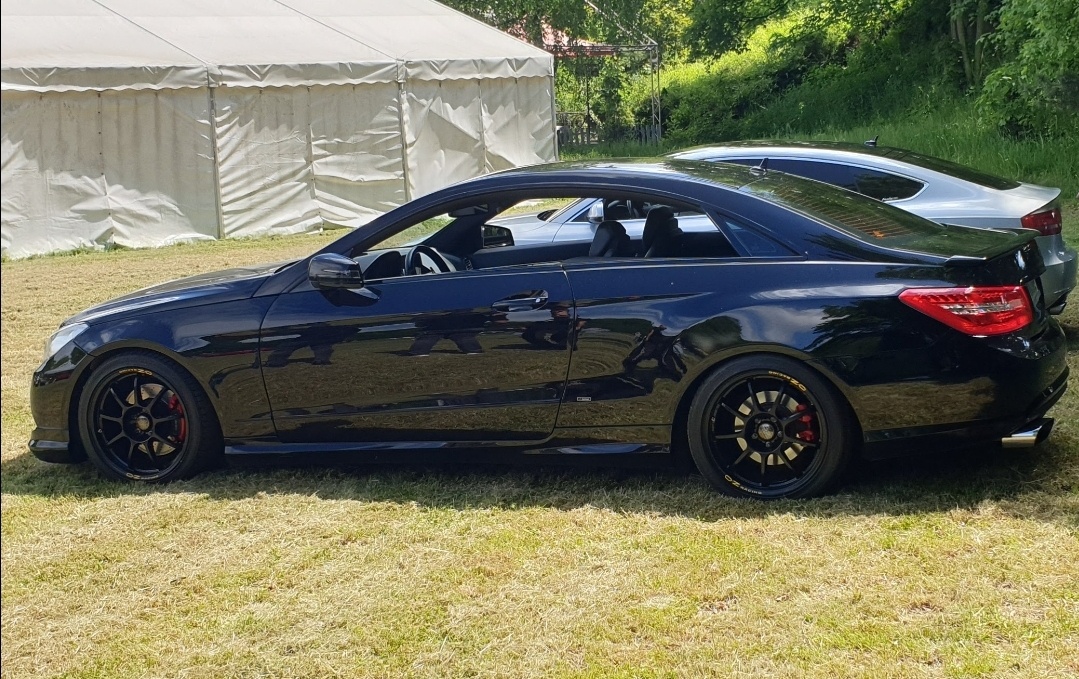 Mercedes E-coupe w207 300Koni