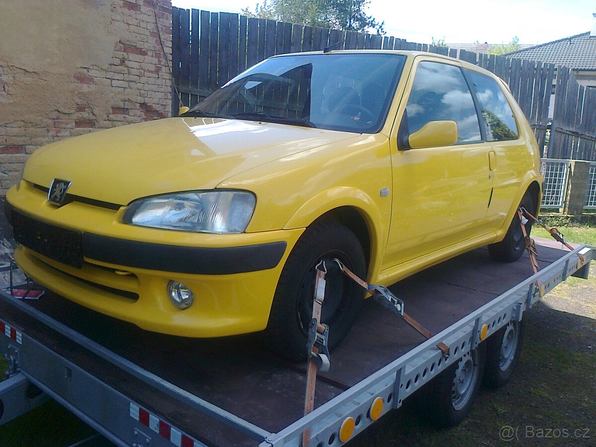 Peugeot 106 Sport,r.2003,bez koroze,Euro III,151t.km,1.1i