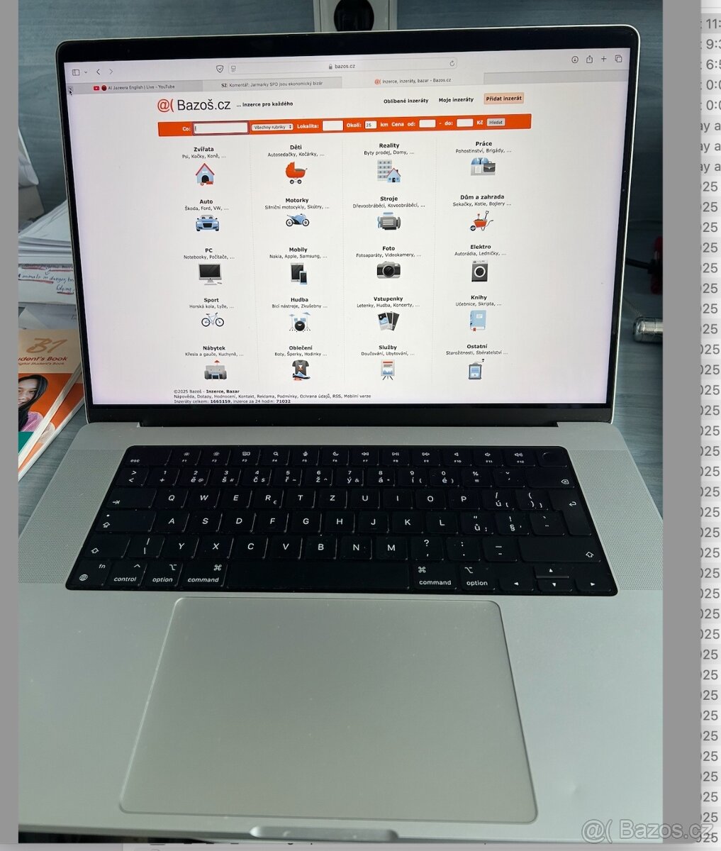 MacBook Pro M1 16 MAX - 32 Core GPU, 32gb RAM - 2roky záruka