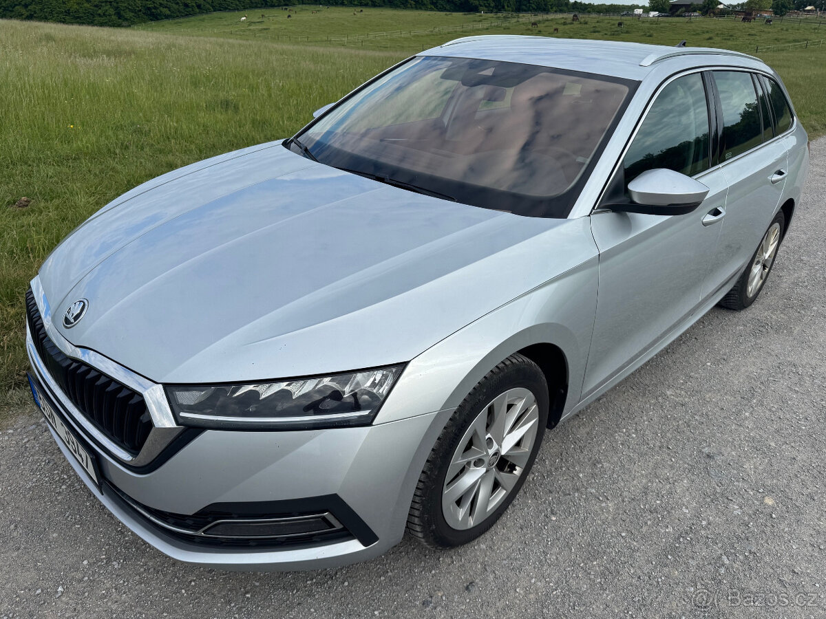 OCTAVIA IV 2.0TDI 110kW DSG STYLE+ LED KOUPENO V ČR DPH