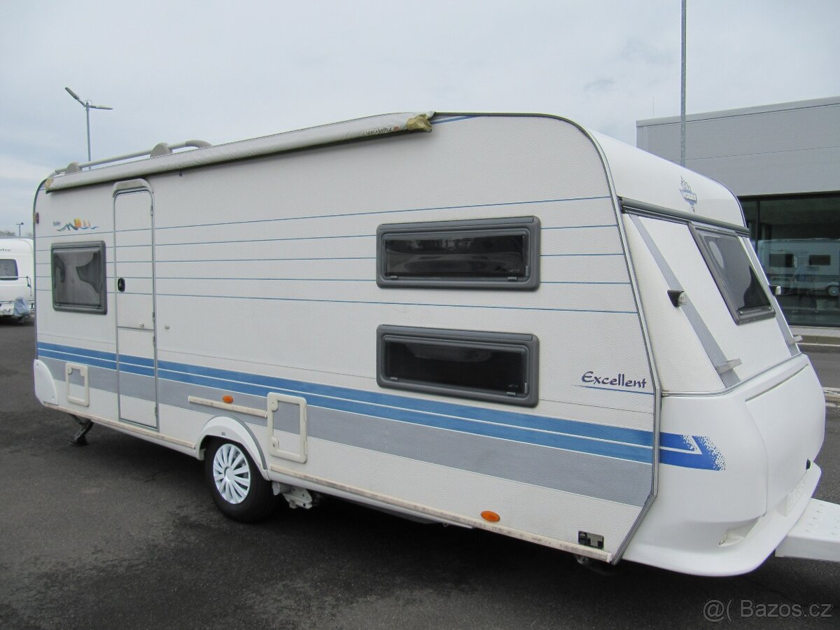 Prodám karavan Hobby 540 UK,r.v.2001 + mover + markýza.
