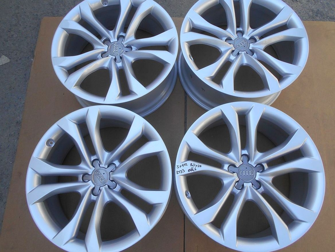 Alu disky originál Audi 20", 5x112, ET 33, šířka 8,5J