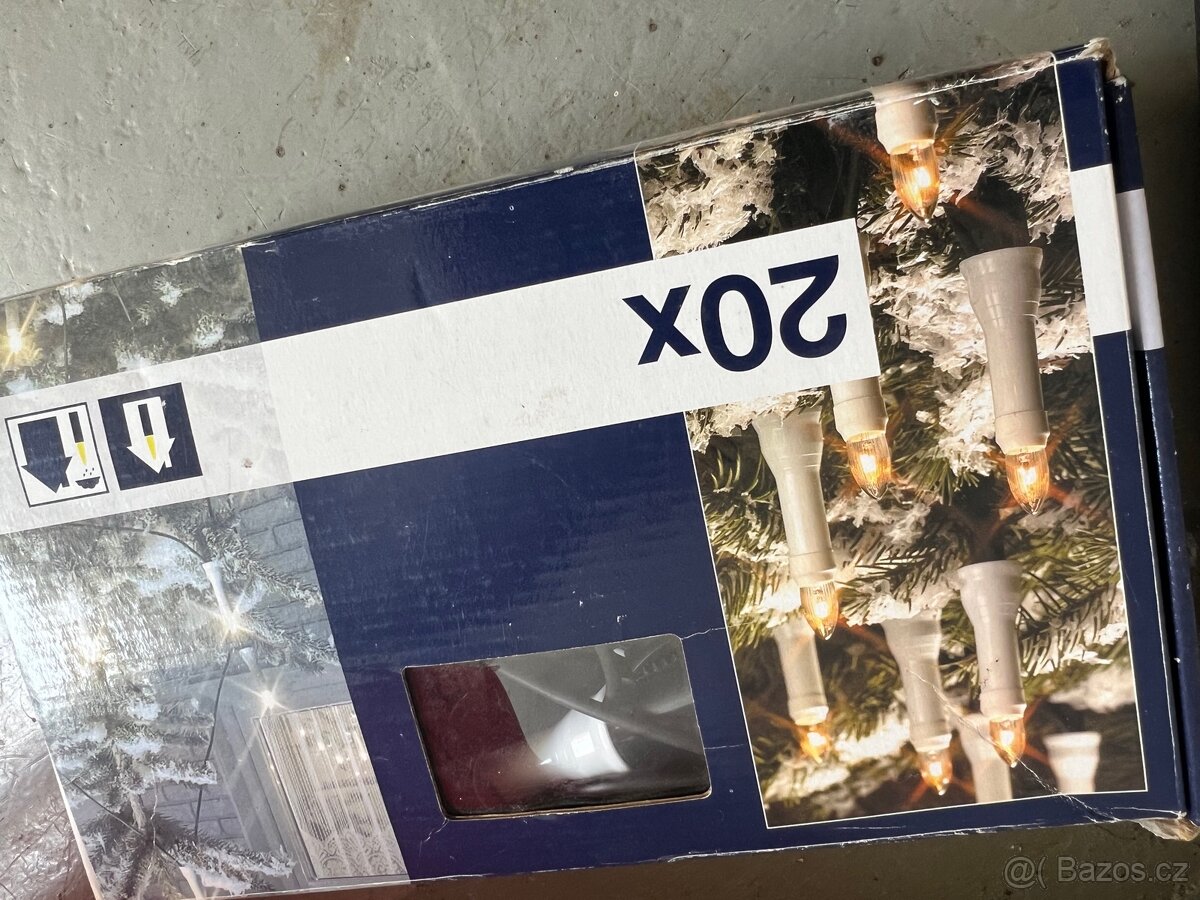 Elektrické dekorativní svíčky na stromeček