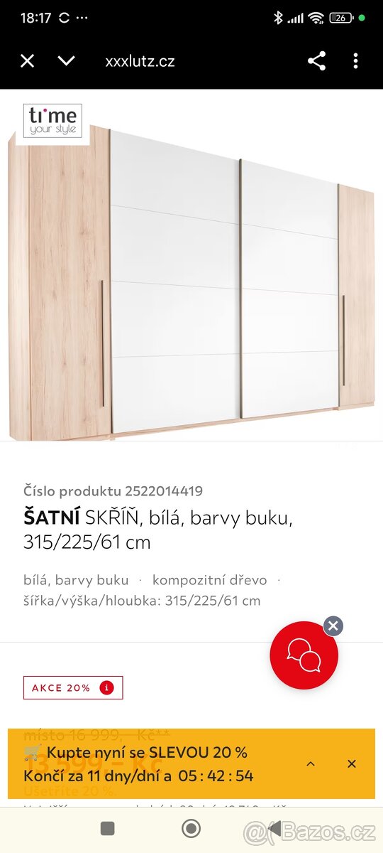 Opravdu velká šatní skříň