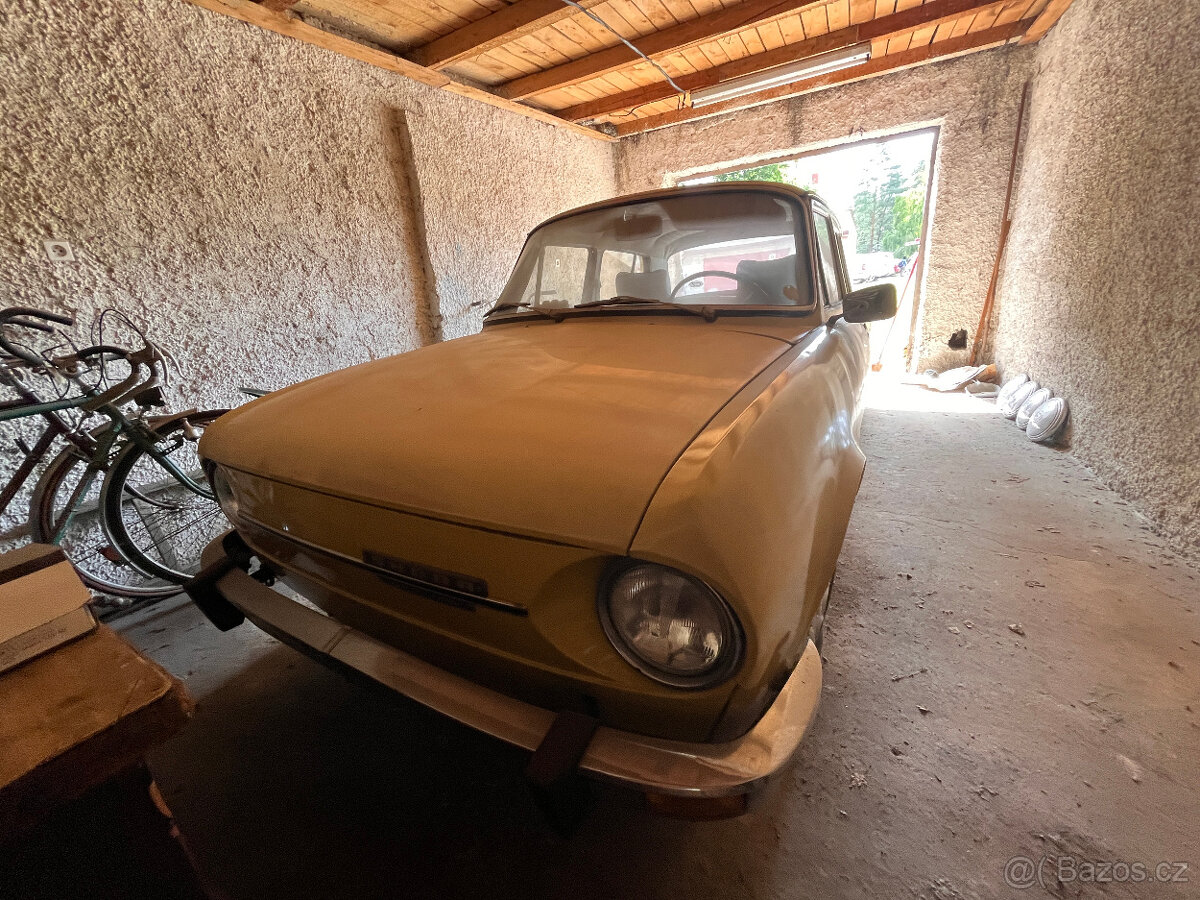 Prodám Škodu 110 L – rok 1976, původní stav, cena dohodou