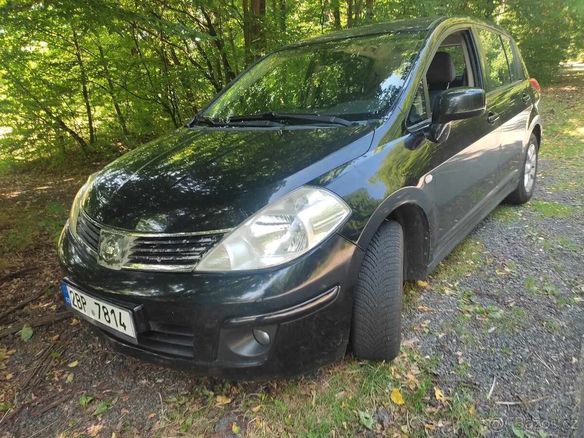 Nissan Tiida nafta 1,5 DCI 79 kW rok 2009 nová STK